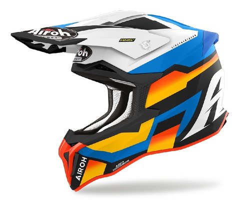 STRYCKER GLAM STGL18 - off-road modr moto helma Airoh