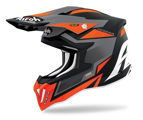 STRYCKER AXE STKA32 - off-road oranov moto helma Airoh