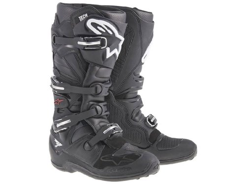 ALPINESTARS TECH 7 černé  - off-road moto boty