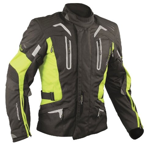 TESLA fluo lut textiln moto bunda A-PRO