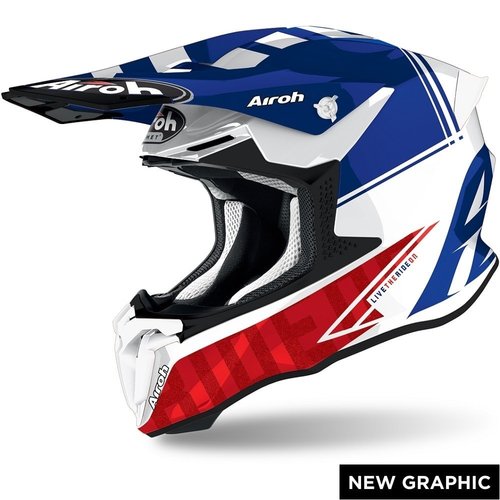 TWIST 2.0 TECH TW2T18 - off-road modr moto helma AIROH