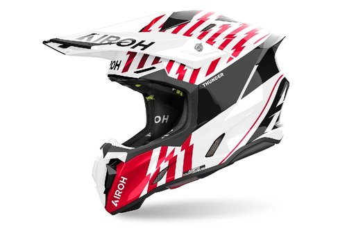TWIST 3.0 THUNDER TW3T55 - off-road erven moto helma AIROH