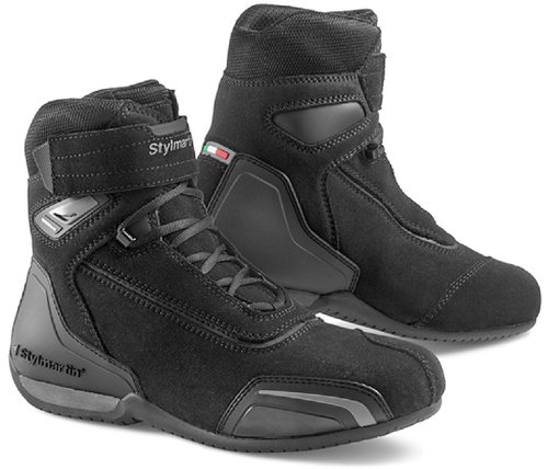 VELOX WP - černé kožené moto boty Stylmartin