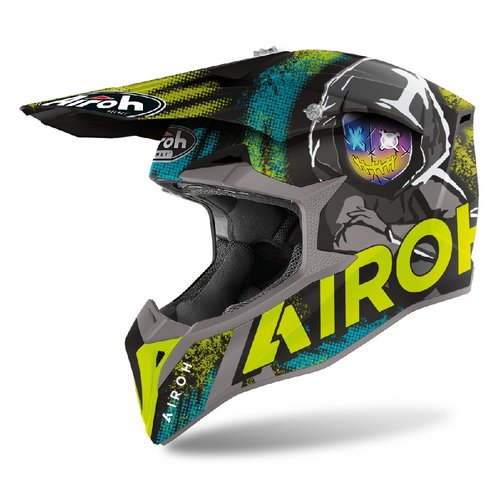 WRAAP ALIEN WRA31 - off-road lut moto helma AIROH