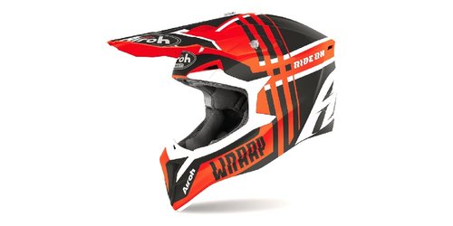 WRAAP BROKEN WRBR32 - off-road oranov moto helma AIROH